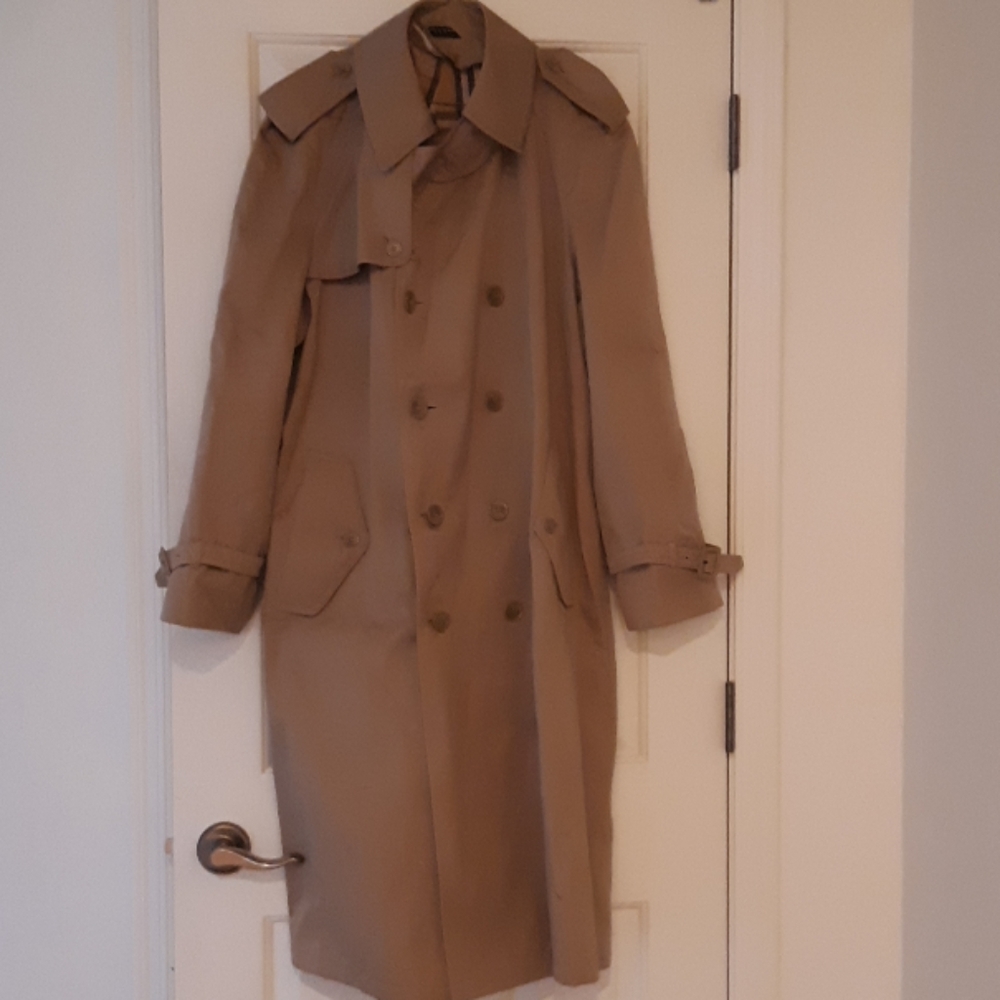 Vintage Oleg Cassini Mens Raincoat